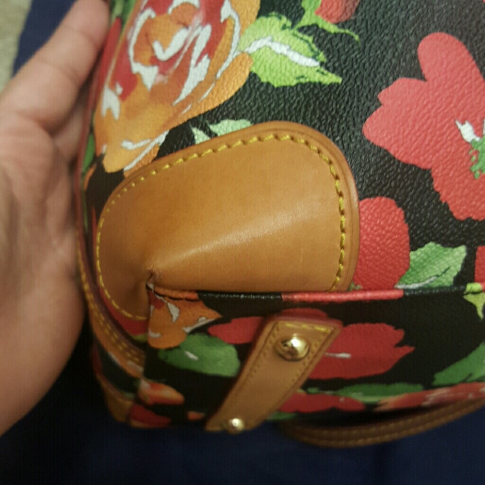 Dooney & Bourke Floral Satchel - Picture 5 of 7
